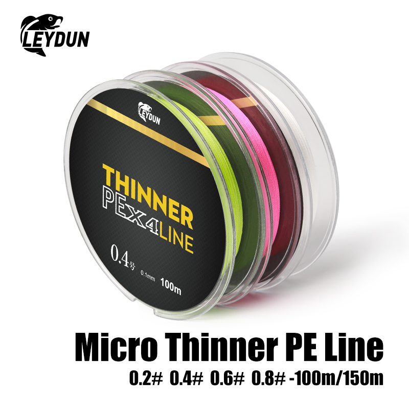 Copolymer Line - Leydun Micro THINNER Fishing Lines 100m