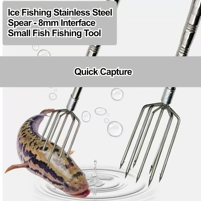 Ice Fishing Fish Grip Stainles - Ice Fishing Line ulasan dan harga